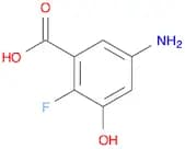 5-Amino-2-fluoro-3-hydroxybenzoic acid