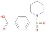Benzoic acid, 4-(1-piperidinylsulfonyl)-