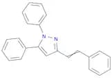 1H-Pyrazole, 1,5-diphenyl-3-(2-phenylethenyl)-