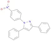 1H-Pyrazole, 1-(4-nitrophenyl)-3,5-diphenyl-