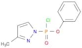 Phosphonochloridic acid, (3-methyl-1H-pyrazol-1-yl)-, phenyl ester (9CI)