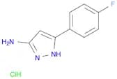 3-(4-Fluorophenyl)-1H-pyrazol-5-amine hydrochloride