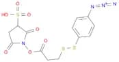 Propanoic acid,3-[(4-azidophenyl)dithio]-, 2,5-dioxo-3-sulfo-1-pyrrolidinyl ester