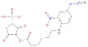 2,5-Dioxo-3-sulfo-1-pyrrolidinyl 6-[(4-azido-2-nitrophenyl)amino]hexanoate