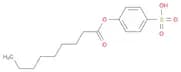 Nonanoic acid, 4-sulfophenyl ester