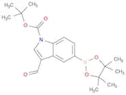 1H-Indole-1-carboxylic acid, 3-formyl-5-(4,4,5,5-tetramethyl-1,3,2-dioxaborolan-2-yl)-, 1,1-dimeth…