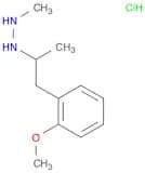 Hydrazine, 1-[2-(2-methoxyphenyl)-1-methylethyl]-2-methyl-, hydrochloride (1:1)