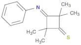 Cyclobutanethione, 2,2,4,4-tetramethyl-3-(phenylimino)-