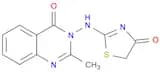 4(3H)-Quinazolinone, 3-[(4,5-dihydro-4-oxo-2-thiazolyl)amino]-2-methyl-
