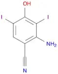 Benzonitrile, 2-amino-4-hydroxy-3,5-diiodo-