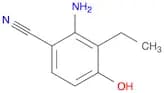 Benzonitrile, 2-amino-3-ethyl-4-hydroxy-