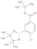 TERT-BUTYL 4-CHLORO-3-(4,4,5,5-TETRAMETHYL-1,3,2-DIOXABOROLAN-2-YL)BENZOATE