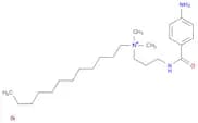 1-Dodecanaminium, N-[3-[(4-aminobenzoyl)amino]propyl]-N,N-dimethyl-, bromide (1:1)