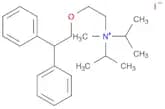 2-Propanaminium,N-[2-(2,2-diphenylethoxy)ethyl]-N-methyl-N-(1-methylethyl)-, iodide (1:1)