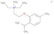 Ethanaminium, N,N-diethyl-N-methyl-2-[5-methyl-2-(1-methylethyl)phenoxy]-, iodide (1:1)