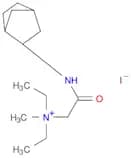 Ethanaminium, 2-(bicyclo[2.2.1]hept-2-ylamino)-N,N-diethyl-N-methyl-2-oxo-, iodide, endo- (9CI)