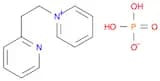 Pyridinium, 1-[2-(2-pyridinyl)ethyl]-, phosphate (1:1)