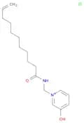 Pyridinium, 3-hydroxy-1-[[(1-oxo-10-undecen-1-yl)amino]methyl]-, chloride (1:1)