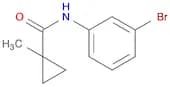 Cyclopropanecarboxamide, N-(3-bromophenyl)-1-methyl-