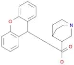 9H-Xanthene-9-carboxylic acid, 1-azabicyclo[2.2.2]oct-3-yl ester