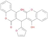 2H-1-Benzopyran-2-one, 3,3'-(2-furanylmethylene)bis[4-hydroxy-