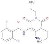 N-(6-Amino-2,4-dioxo-1,3-dipropyl-1,2,3,4-tetrahydropyrimidin-5-yl)-2,6-difluorobenzamide