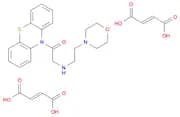 Phenothiazine, 10-[N-(2-morpholinoethyl)glycyl]-, dimaleate (7CI)