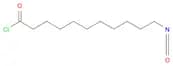 Undecanoyl chloride, 11-isocyanato-