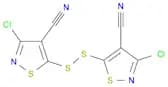 4-Isothiazolecarbonitrile, 5,5'-dithiobis[3-chloro- (7CI,8CI,9CI)