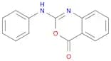 4H-3,1-Benzoxazin-4-one, 2-(phenylamino)-