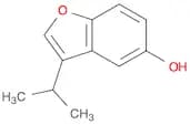 5-Benzofuranol, 3-(1-methylethyl)-