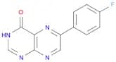 4(1H)-Pteridinone, 6-(4-fluorophenyl)-