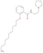 Benzamide, 2-(decyloxy)-N-[2-(1-pyrrolidinyl)ethyl]-