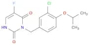 2,4(1H,3H)-Pyrimidinedione, 3-[[3-chloro-4-(1-methylethoxy)phenyl]methyl]-5-fluoro-