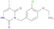 2,4(1H,3H)-Pyrimidinedione, 3-[(3-chloro-4-ethoxyphenyl)methyl]-5-fluoro-