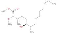 Pentadecanoic acid, 6-hydroxy-2-methoxy-3,7-dimethyl-, methyl ester, (2R,3S,6S,7S)-rel-