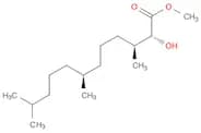 Dodecanoic acid, 2-hydroxy-3,7,11-trimethyl-, methyl ester, (2R,3S,7S)-rel-