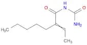 Heptanamide, N-(aminocarbonyl)-2-ethylidene-