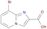 Imidazo[1,2-a]pyridine-2-carboxylic acid, 8-bromo-