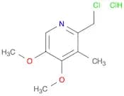 Pyridine, 2-(chloromethyl)-4,5-dimethoxy-3-methyl-, hydrochloride (1:1)