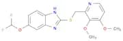 1H-Benzimidazole, 6-(difluoromethoxy)-2-[[(3,4-dimethoxy-2-pyridinyl)methyl]thio]-