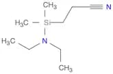 Propanenitrile,3-[(diethylamino)dimethylsilyl]-