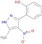 Phenol, 2-(5-methyl-4-nitro-1H-pyrazol-3-yl)-