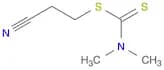 Carbamodithioic acid, dimethyl-, 2-cyanoethyl ester (9CI)