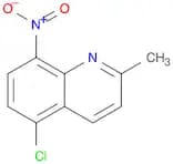 Quinoline, 5-chloro-2-methyl-8-nitro-