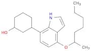 3-(4-(Heptan-2-yloxy)-1H-indol-7-yl)cyclohexanol