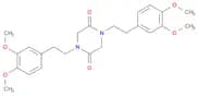 2,5-Piperazinedione, 1,4-bis[2-(3,4-dimethoxyphenyl)ethyl]-