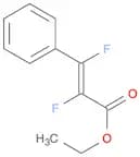 2-Propenoic acid, 2,3-difluoro-3-phenyl-, ethyl ester, (2E)-