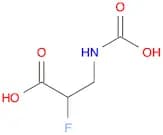 Propanoic acid, 3-(carboxyamino)-2-fluoro-