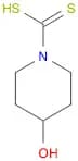 1-Piperidinecarbodithioic acid, 4-hydroxy-